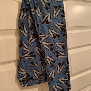 Lularoe TC Leggings unicorn black ballet